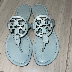Tory Burch Miller Sandals- Tiffany Blue